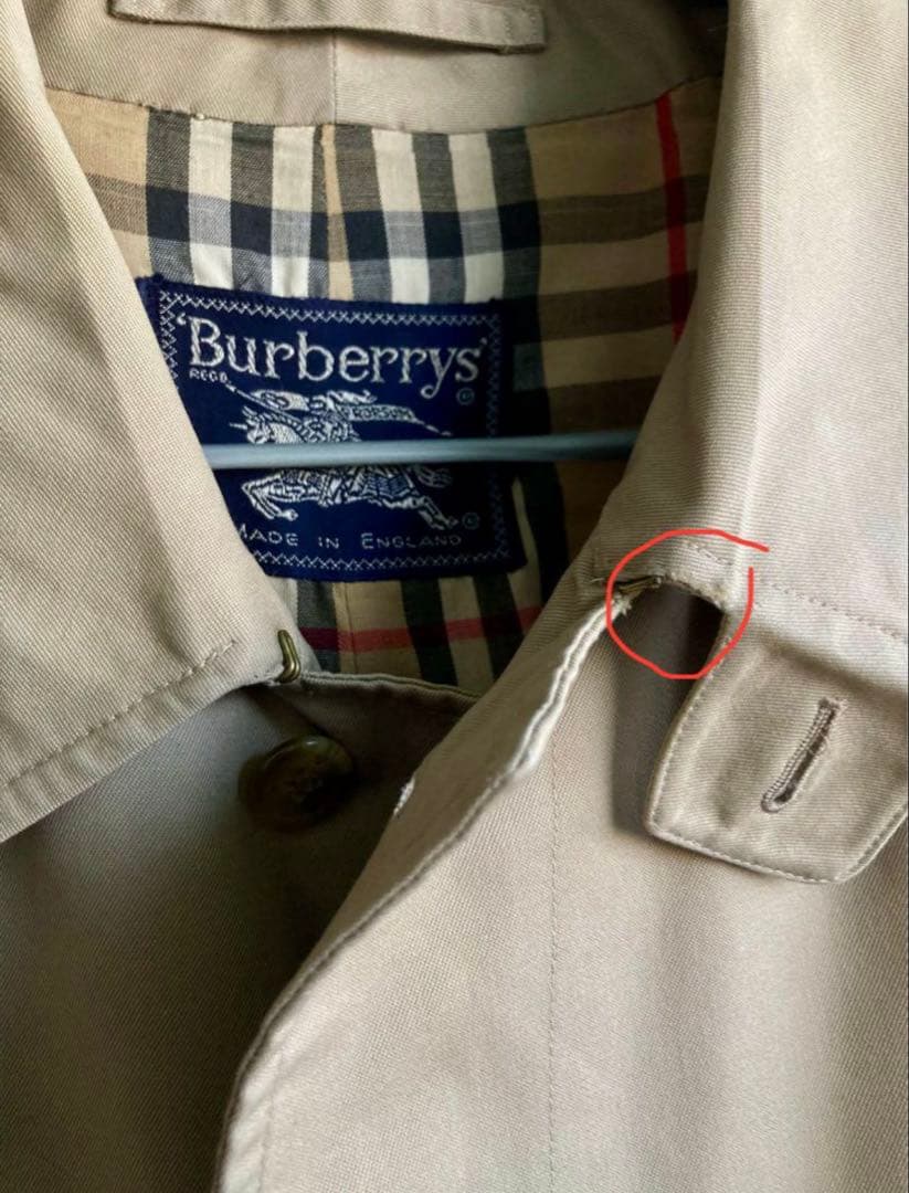 ジャケット・アウター 80s Vintage Burberrys England Rider Coat