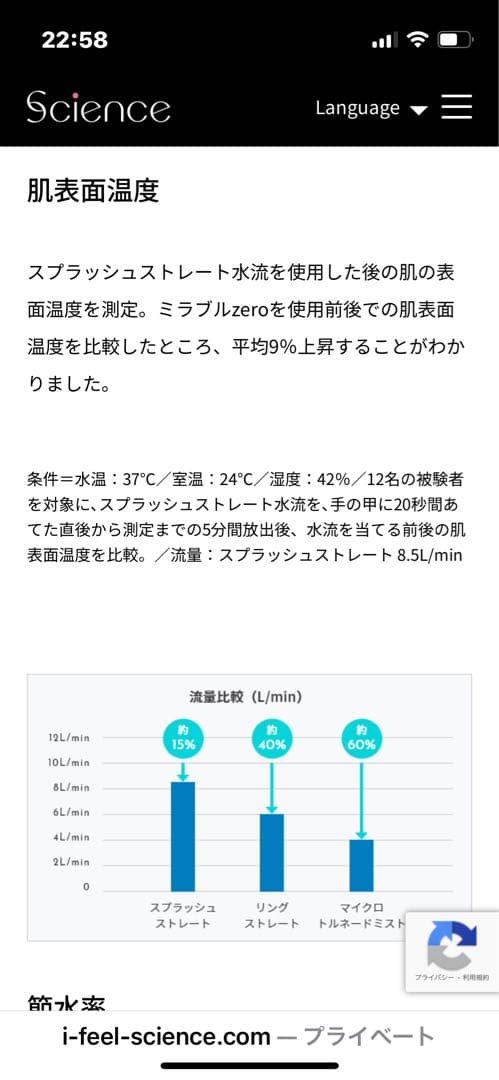 Mirable zero ウルトラファインミスト シャワーヘッド証明カード付き