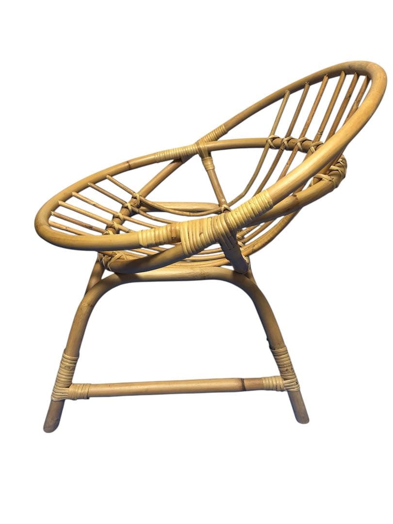 ラタンラウンドチェア チェア 椅子 いす パーソナルチェア ラウンジチェア