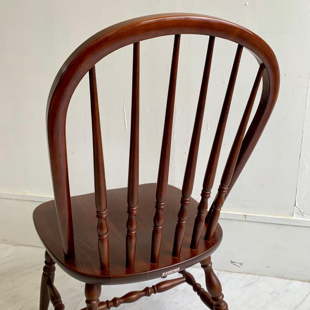 【柏木工】ウィンザーチェア／ダイニングチェア／飛騨家具 ②