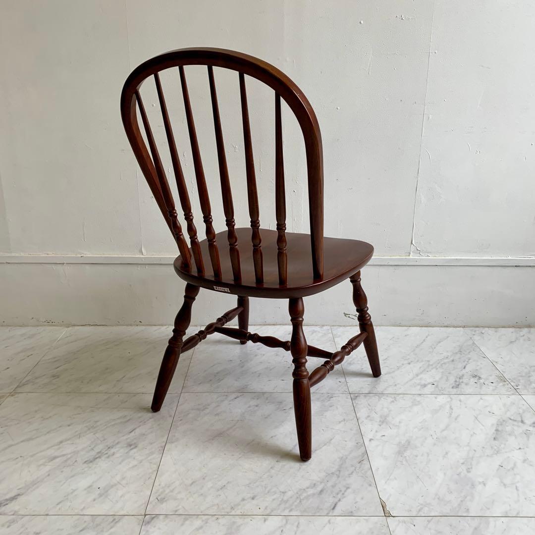 【柏木工】ウィンザーチェア／ダイニングチェア／飛騨家具 ②