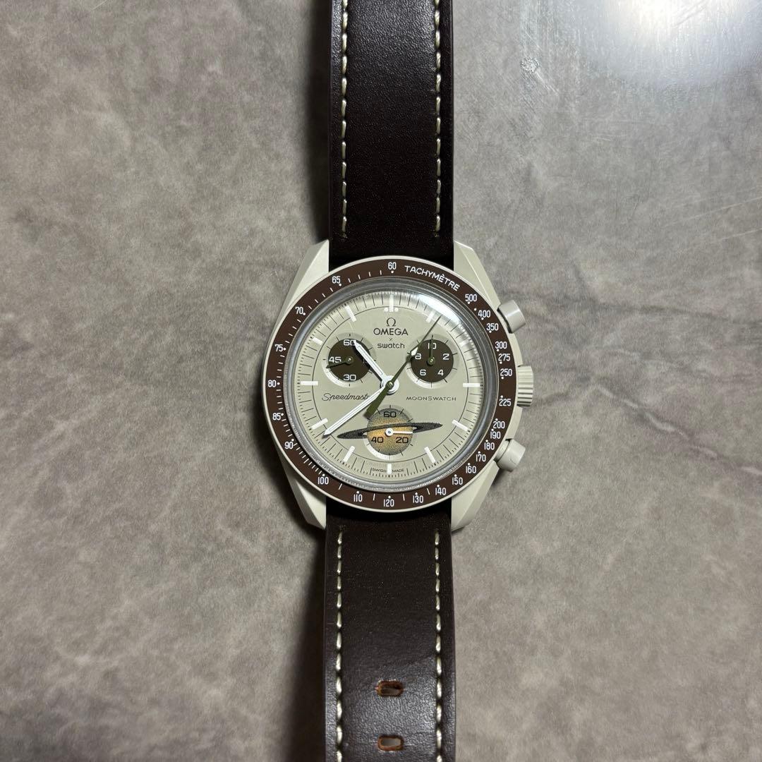 時計 OMEGA×SWATCH MISSION TO SATURN 土星