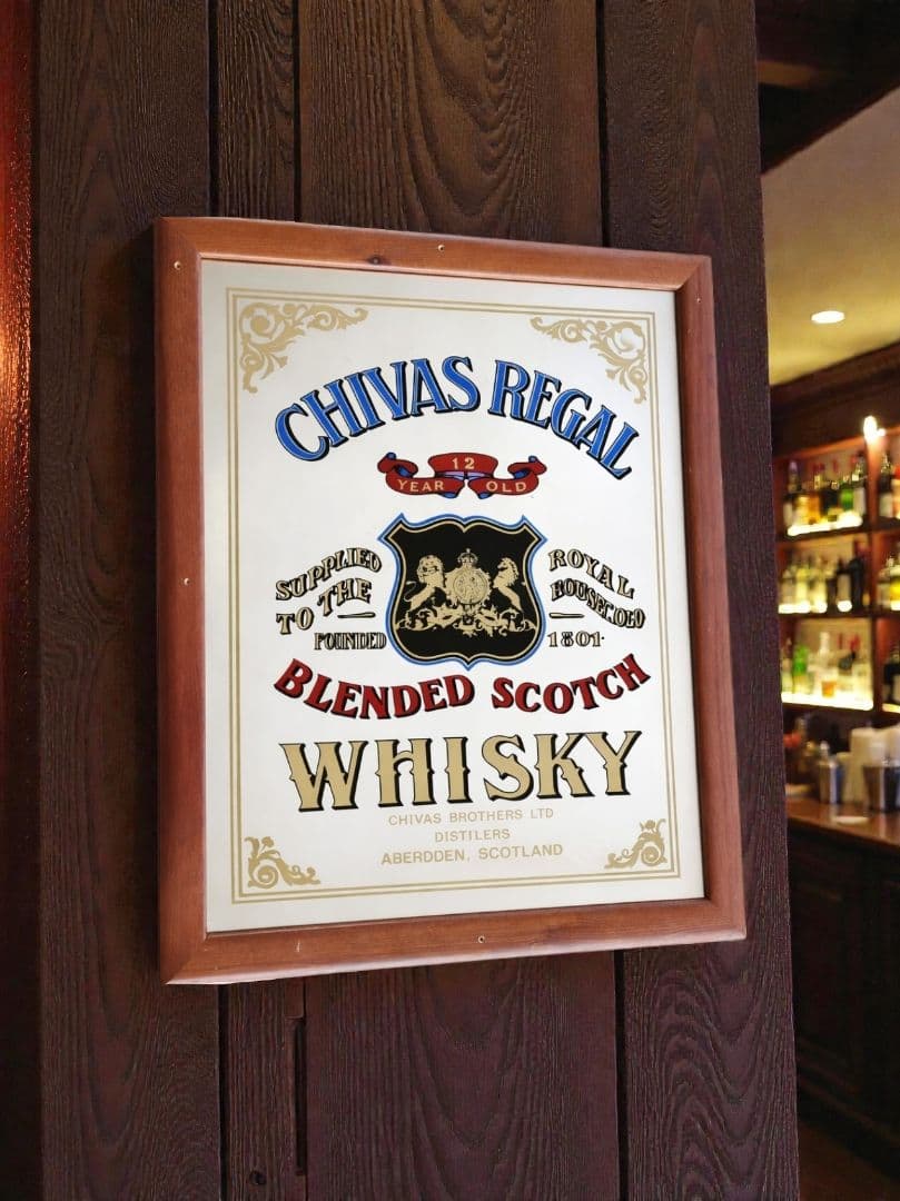 CHIVAS REGAL パブミラー スコッチ ヴィンテージ インテリア