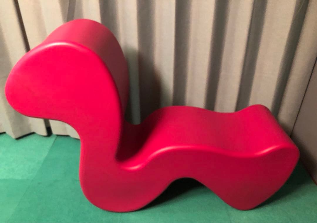 ヴェルナーパントン ファントムチェア ピンク　マゼンタ