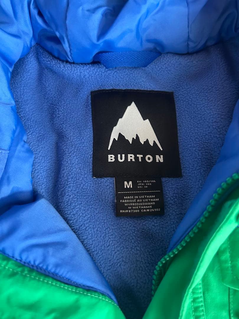 BURTON スキーウェア 子ども用 緑/青