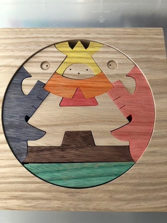 小黒三郎　五月人形　円武者