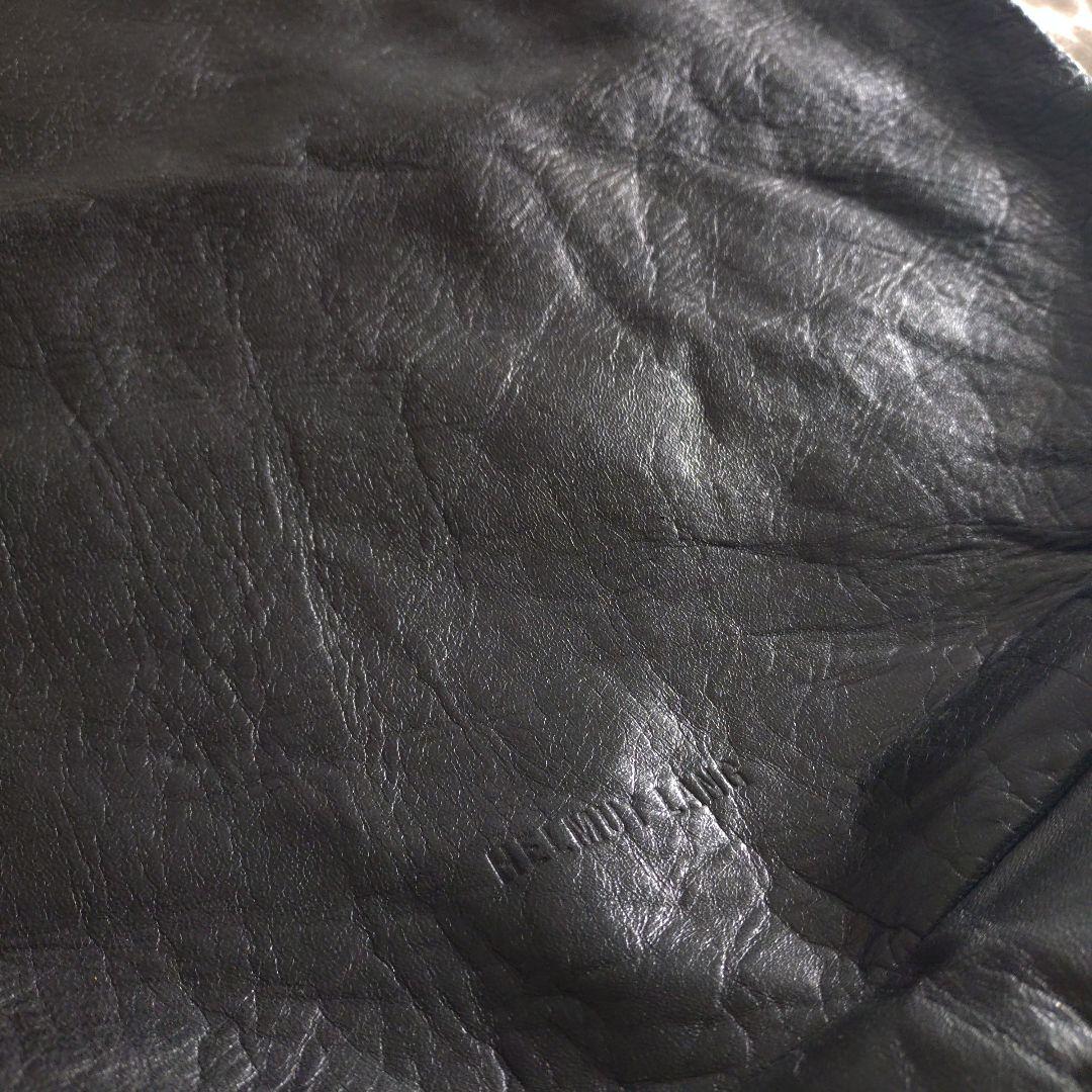 HELMUT LANG ヘルムートラング レザー ヘルメットバッグ　本人期