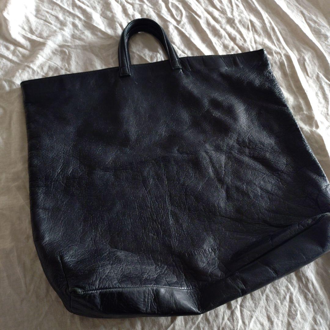 HELMUT LANG ヘルムートラング レザー ヘルメットバッグ　本人期