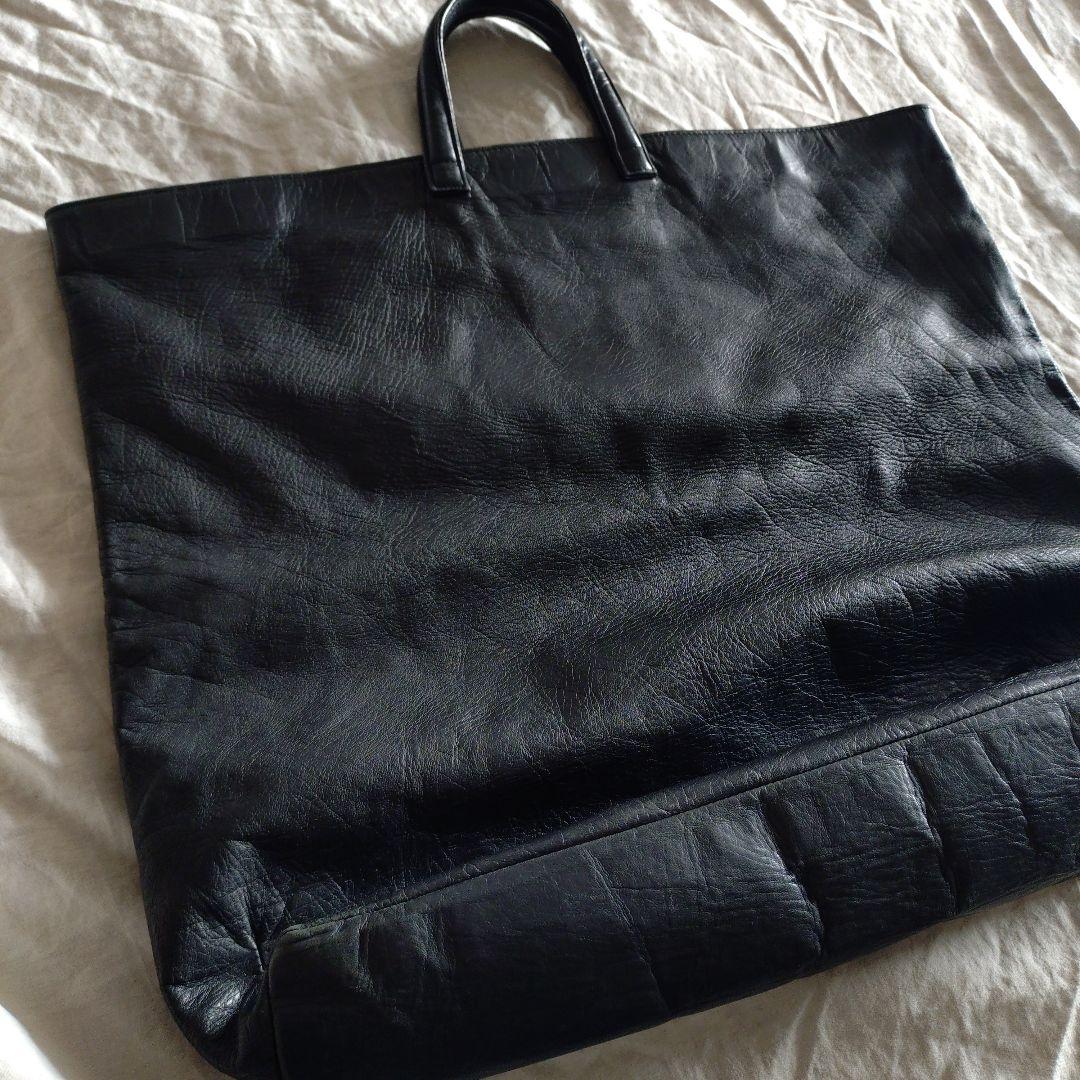 HELMUT LANG ヘルムートラング レザー ヘルメットバッグ　本人期