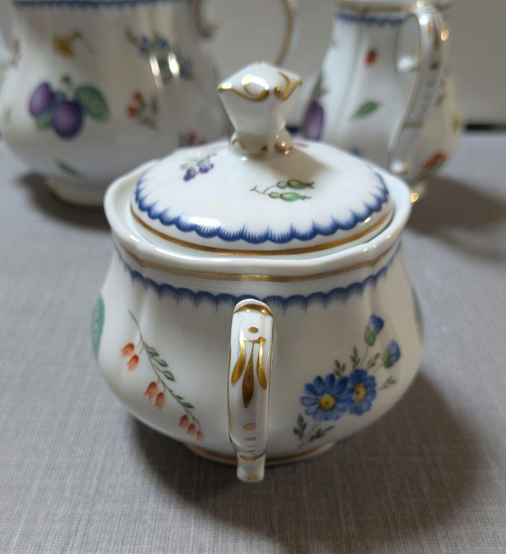 リチャードジノリ　イタリアンフルーツ　ティーセット