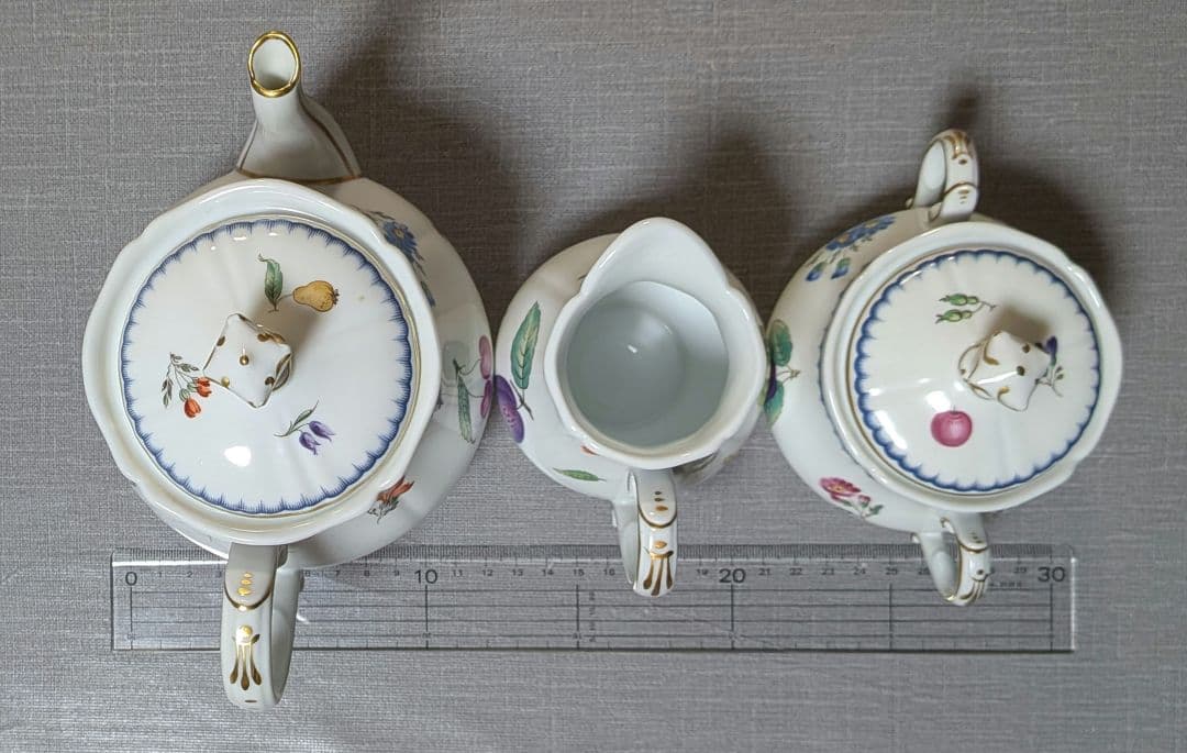 リチャードジノリ　イタリアンフルーツ　ティーセット