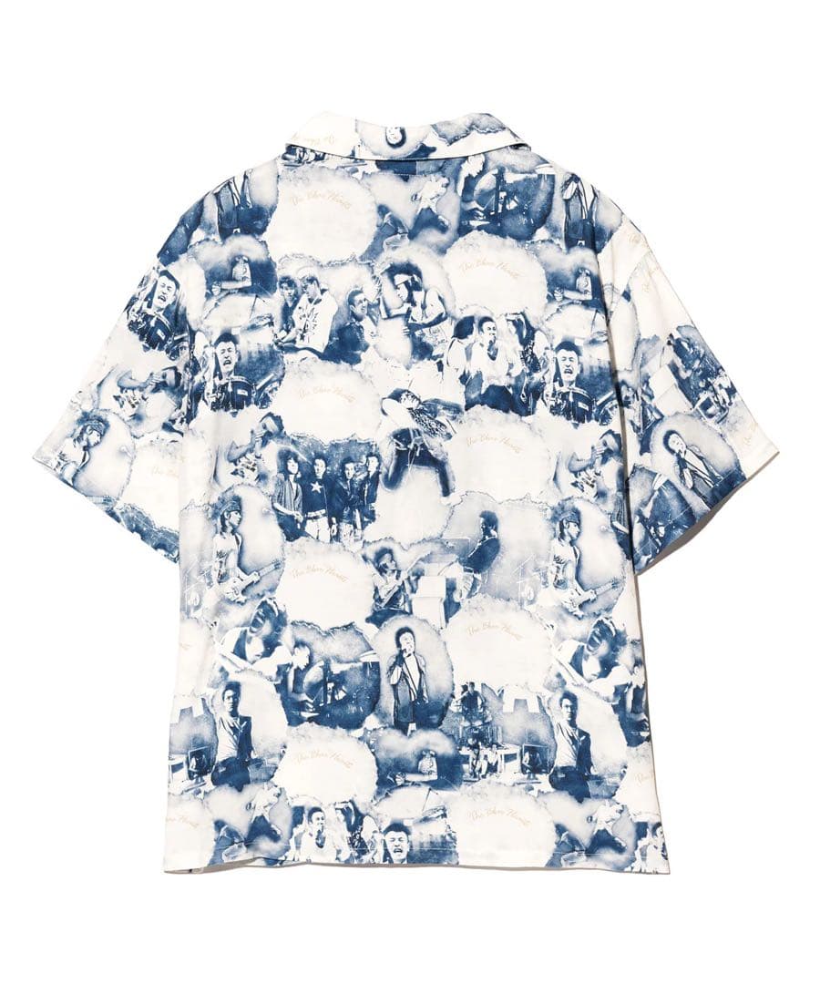 glamb THE BLUE HEARTSザ・ブルーハーツ オープンカラーシャツ