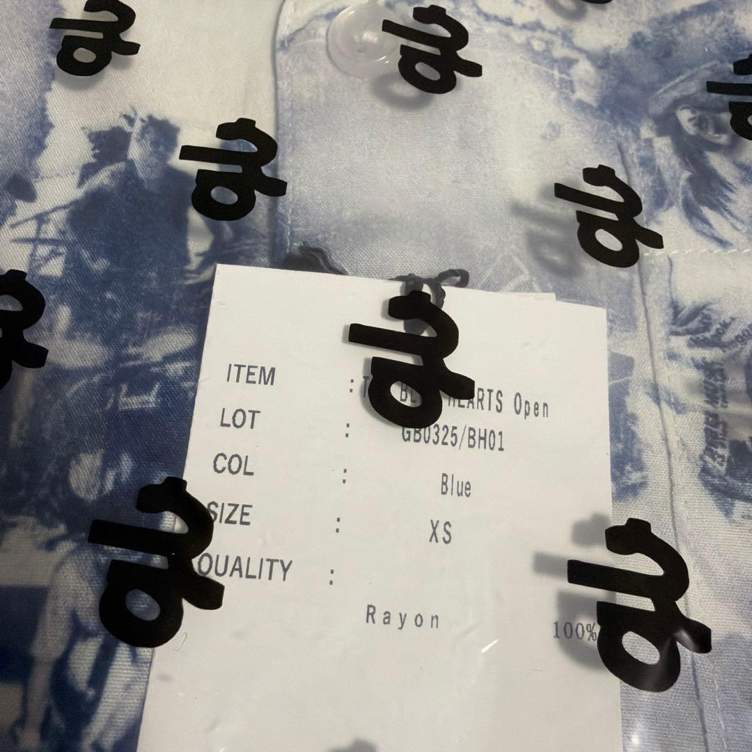 glamb THE BLUE HEARTSザ・ブルーハーツ オープンカラーシャツ