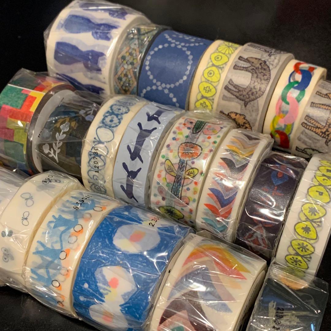 ミナ ペルホネン　マスキングテープ　セット　廃盤　未使用　使用品　セット