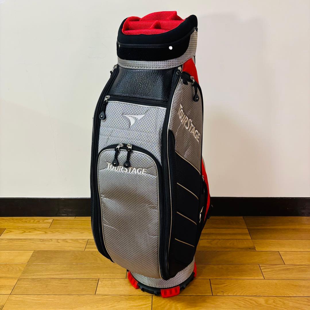 美品　ブリヂストン TOURSTAGE ツアーステージ キャディバッグ 送料込