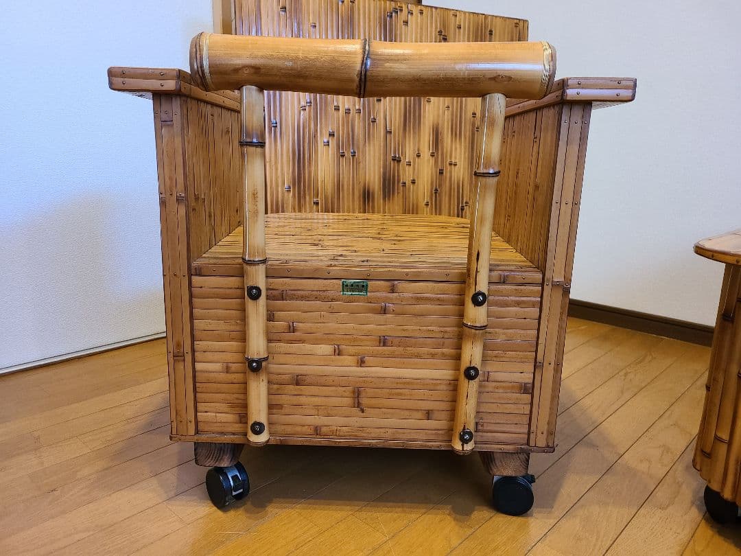 宮崎伝統工芸品梅里竹芸健康椅子①