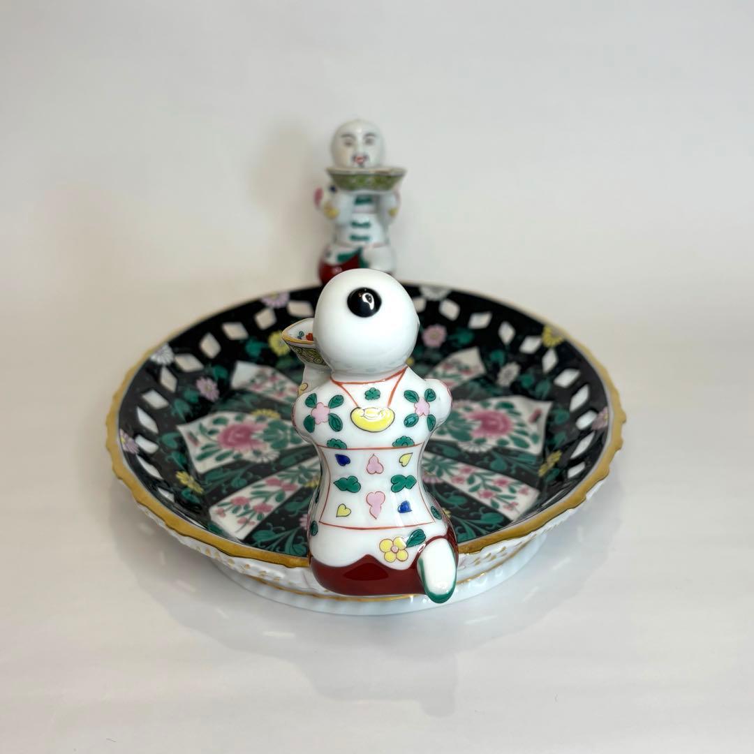 HEREND ヘレンド　西安の黒　トレイ　マンダリン　シノワズリ