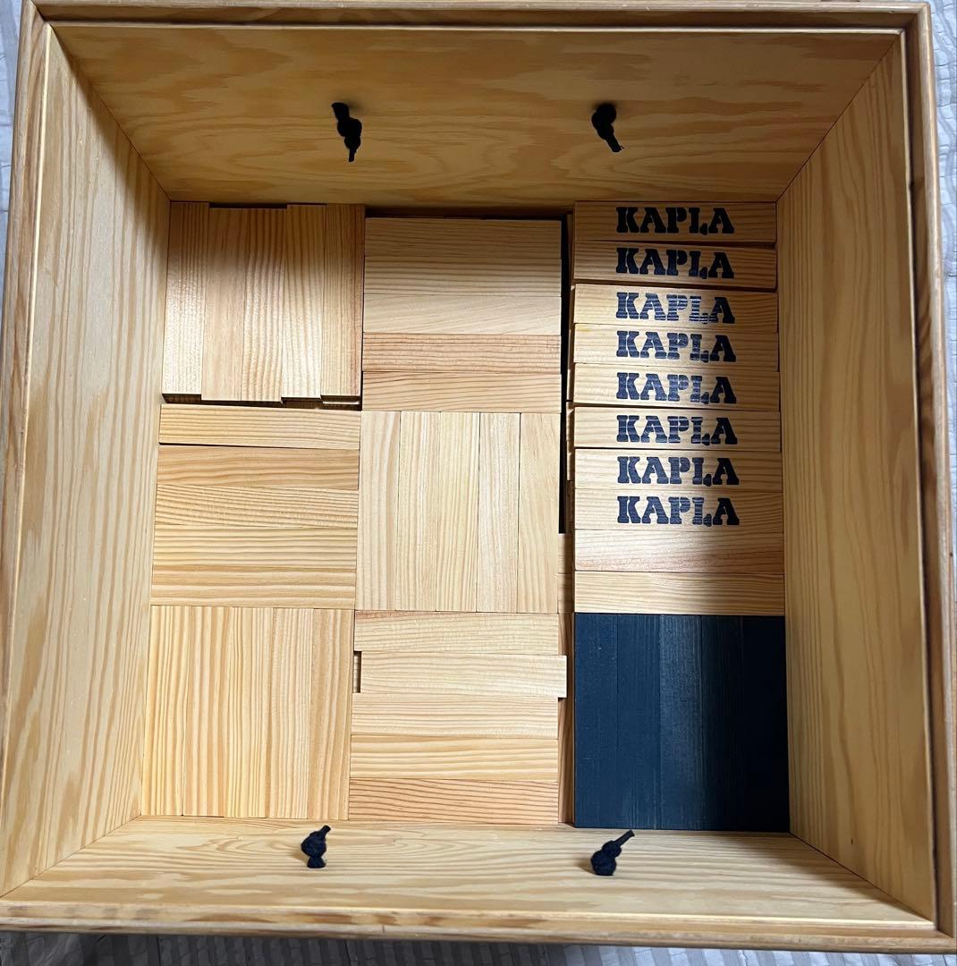 KAPLA 木製ブロック 1000個➕５個入り