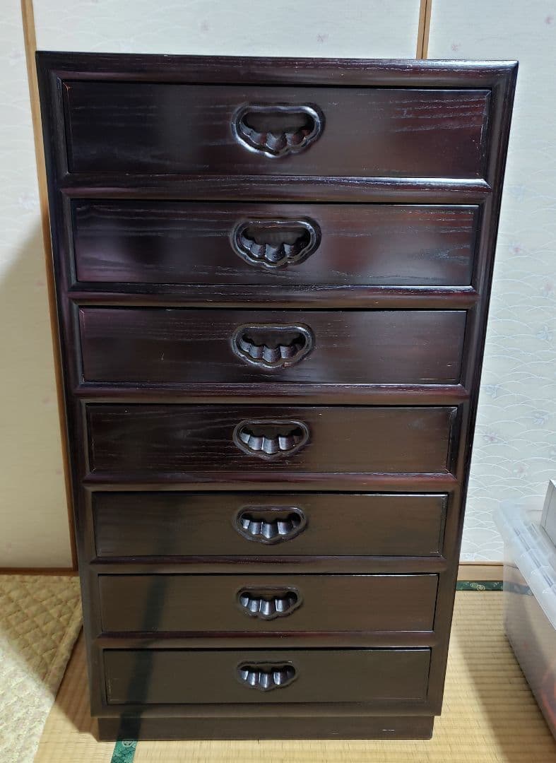 木製タンス 7段