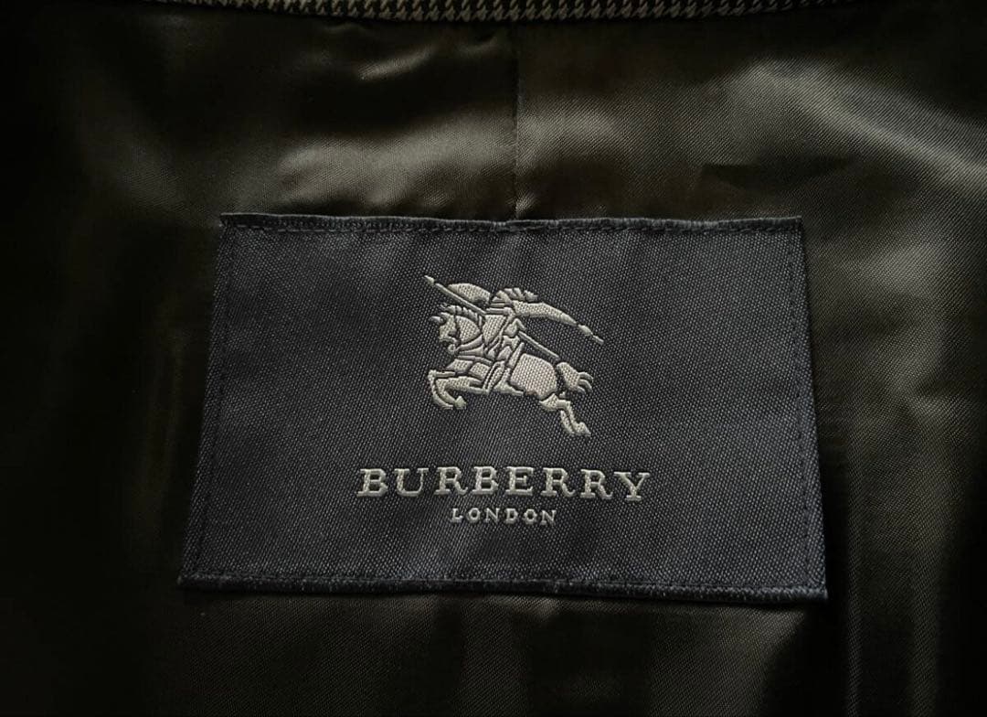 Burberry Londonトレンチコート　千鳥柄　Ｌ