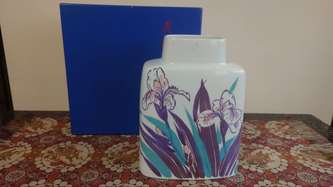 ロイヤルコペンハーゲン花瓶ジャポニズム