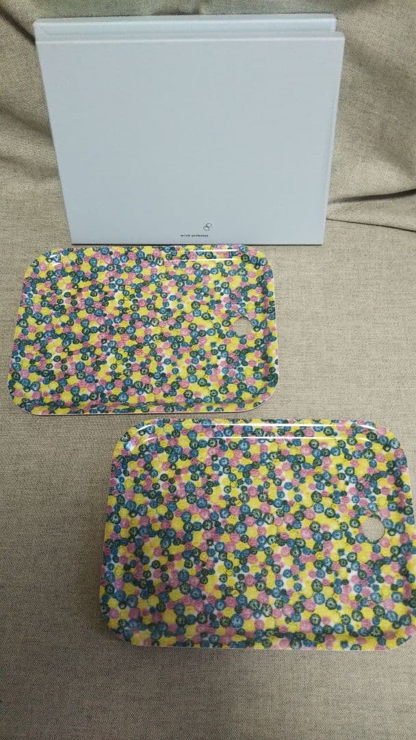 ミナペルホネン トレイ 小 2枚 skyful mina perhonen