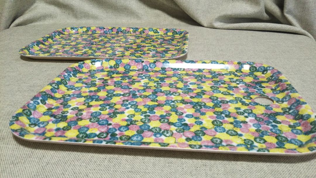 ミナペルホネン トレイ 小 2枚 skyful mina perhonen