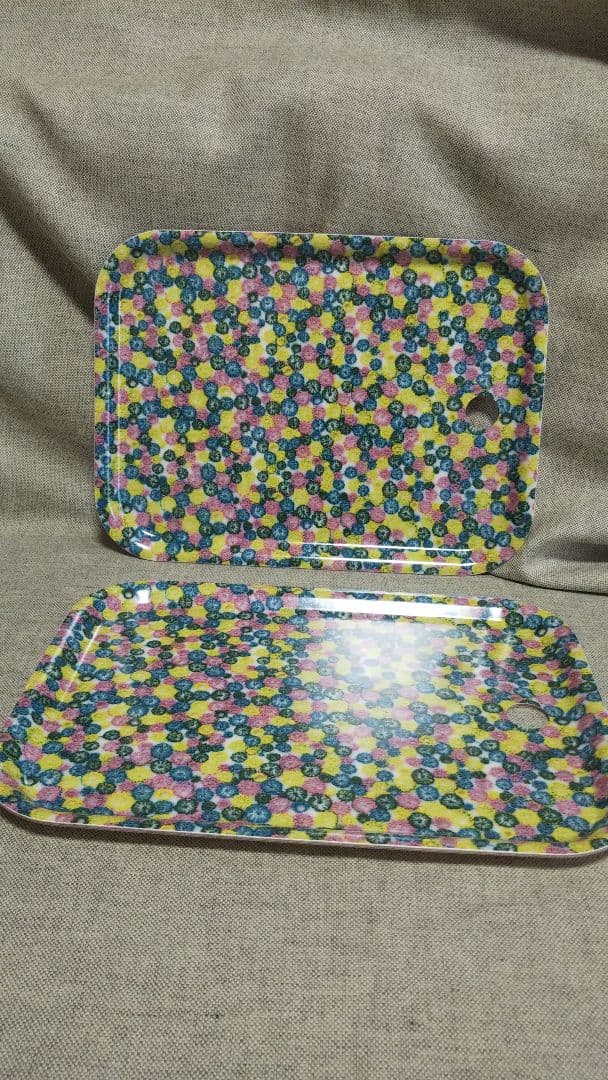 ミナペルホネン トレイ 小 2枚 skyful mina perhonen