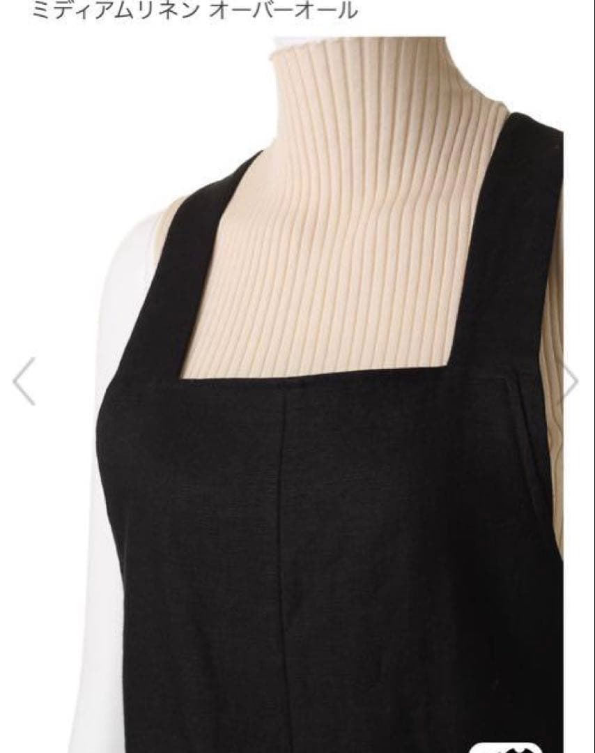 ebure エブール ミディアムリネン オーバーオール 24SS