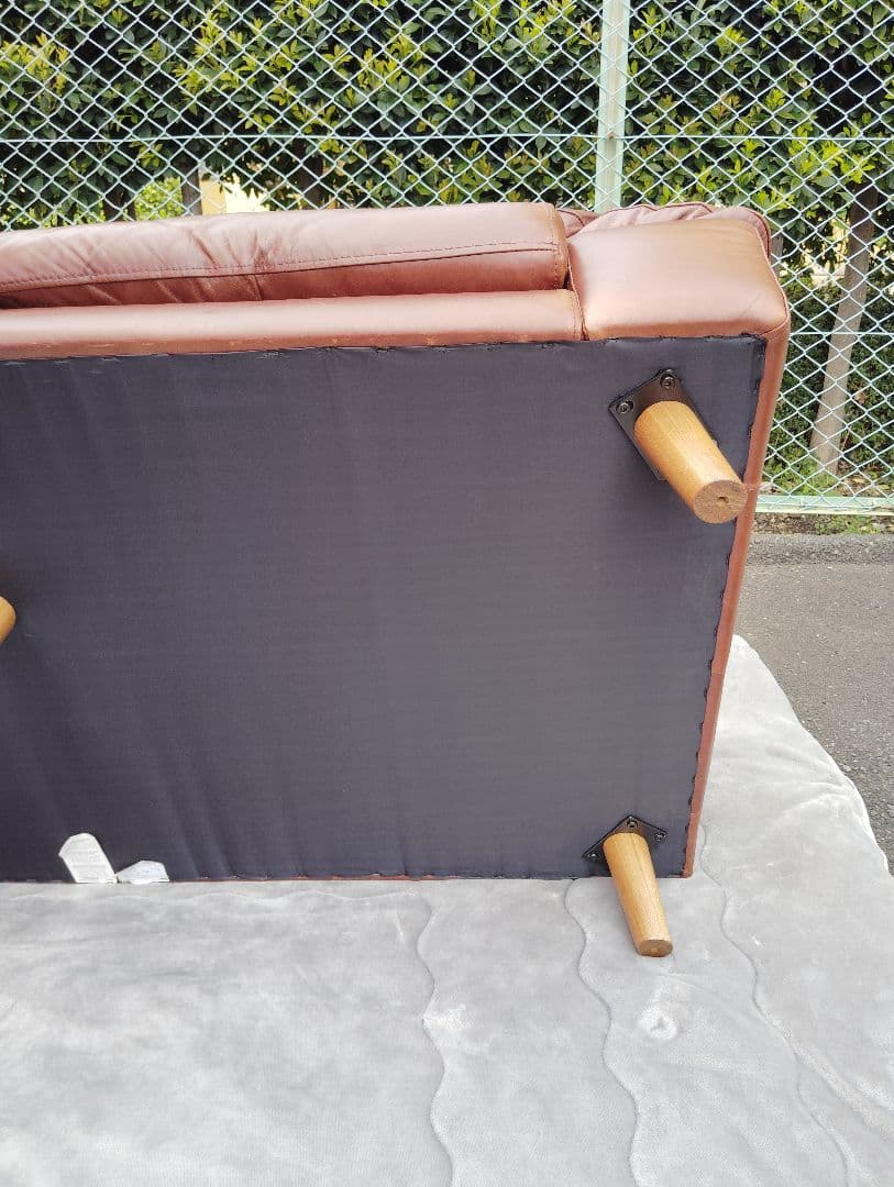 【専用 ひゃ様】⭐️2人掛けレザーソファー【定価22万円】