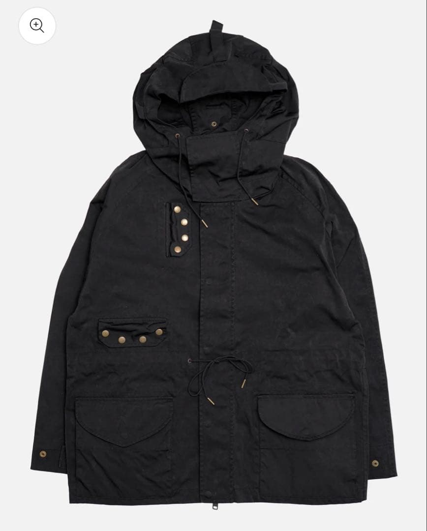  Navy Parka - BLACK DAN ハズム