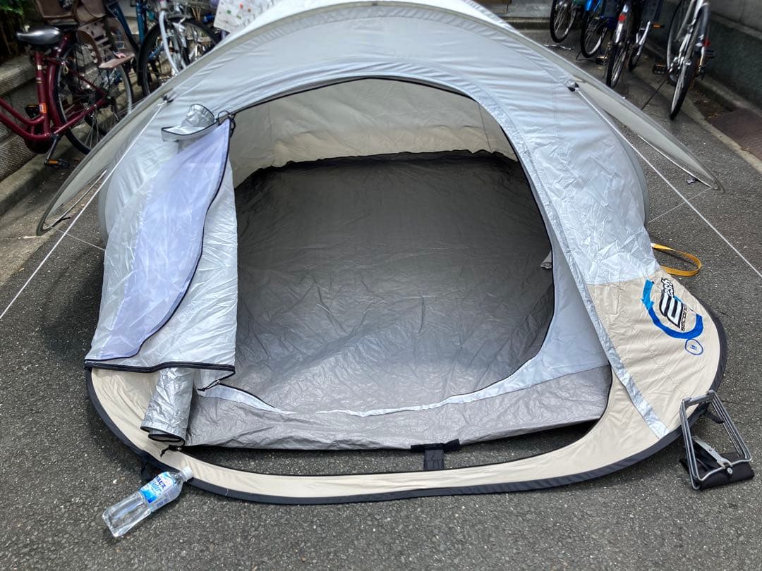 早い者勝ち　ケシュア2 seconds 2 ポップアップテントとコールマンチェア