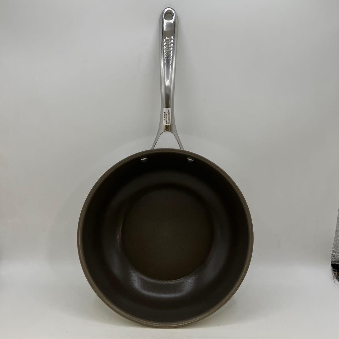 未使用　コレール　 深型フライパン24cm