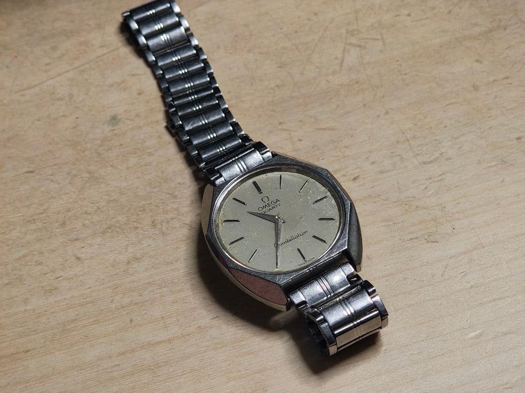 OMEGA　コンストレーション　メンズ　クォーツ　可動品　アンティーク