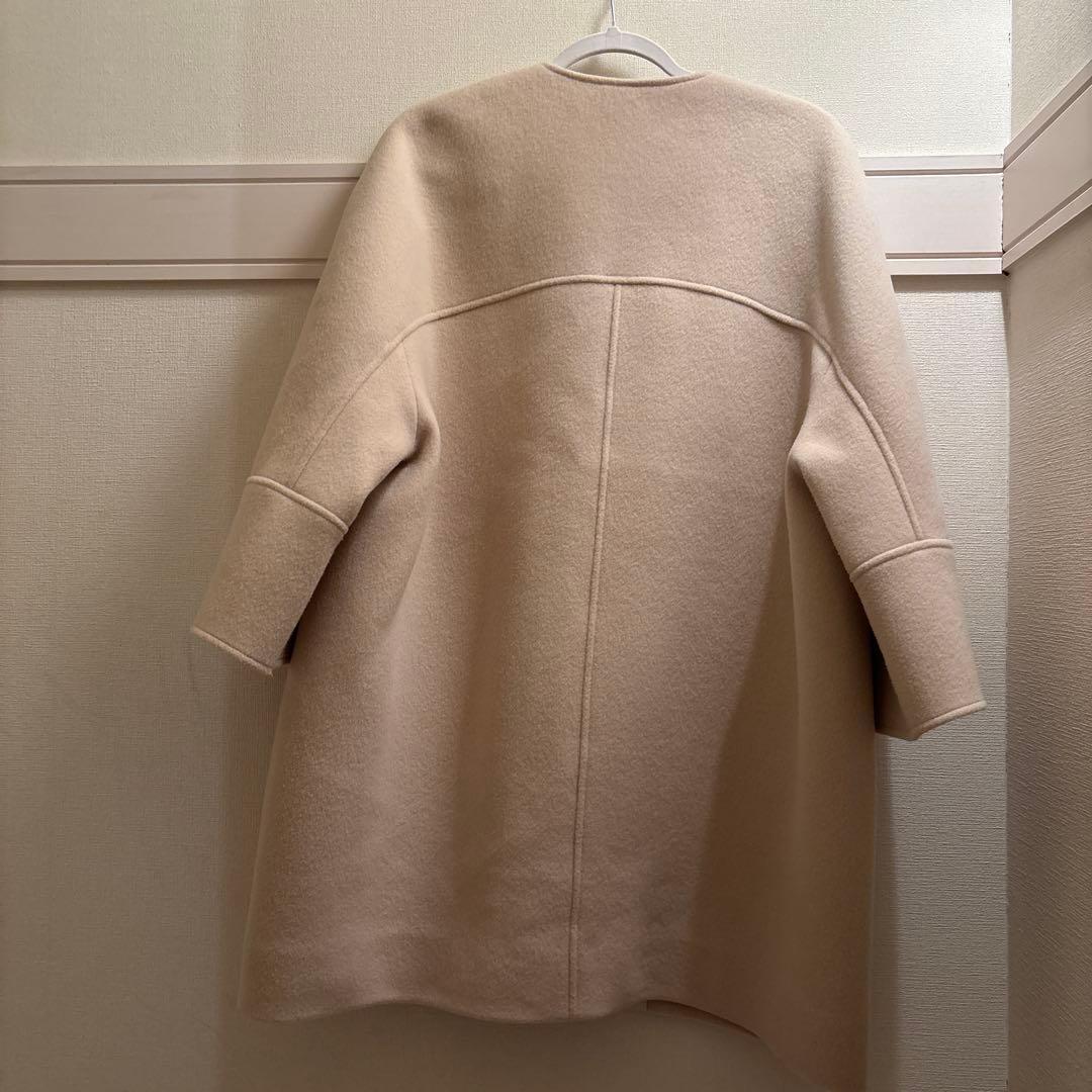 yori ポケット付きロングコート 38