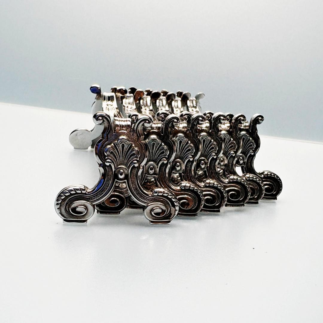 クリストフル ヴァンドーム アルカンシア ナイフレスト 6本セット 箸置き 貝殻