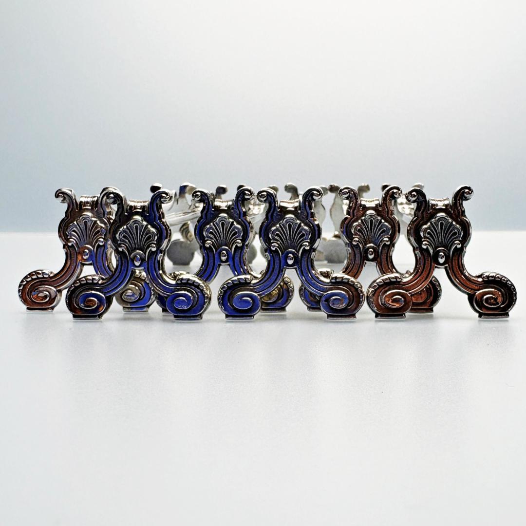 クリストフル ヴァンドーム アルカンシア ナイフレスト 6本セット 箸置き 貝殻