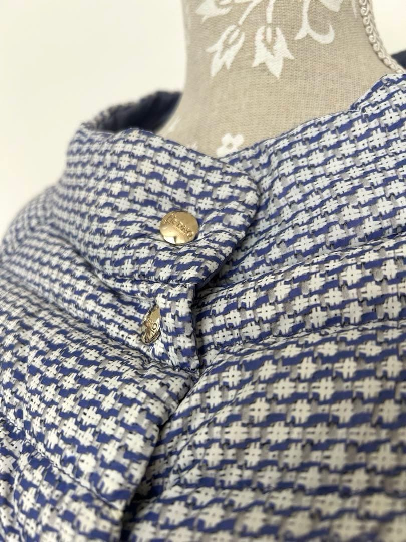 HERNO 5分丈　ショートダウンジャケット　リバーシブル