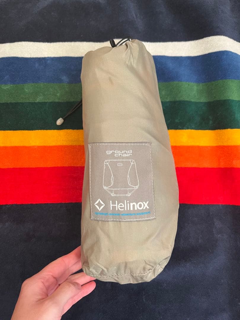 Helinox 折りたたみ☆グラウンドチェア グレー