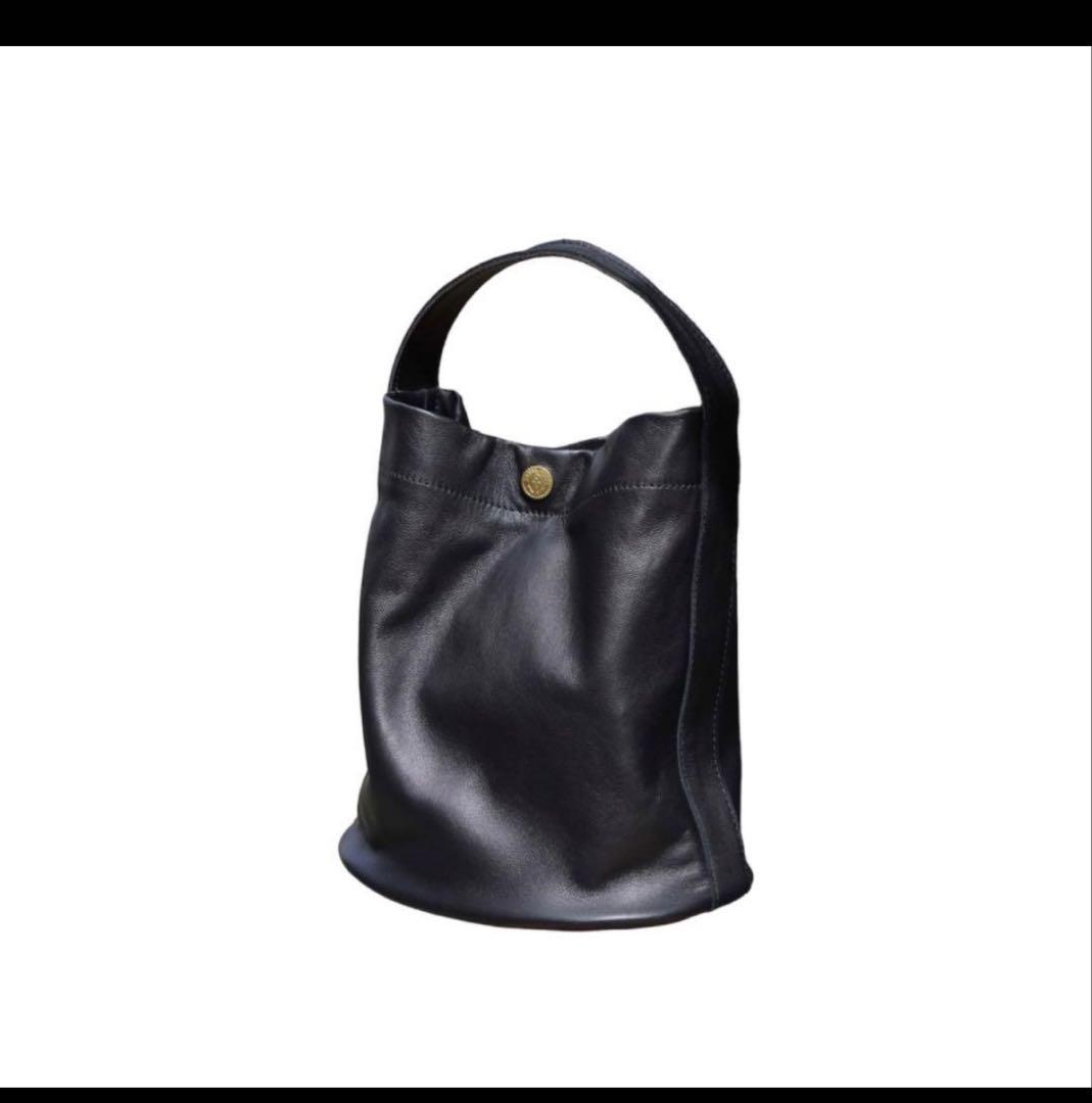 ドレスヒッピー レザーハンドバッグ バケットバッグ