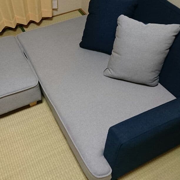 カウチソファー ポケットコイル