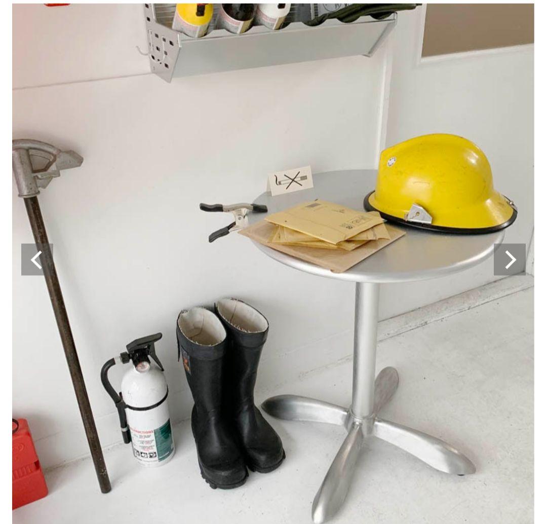 DULTON ALUMINUM ROUND TABLE 60　ラウンド テーブル