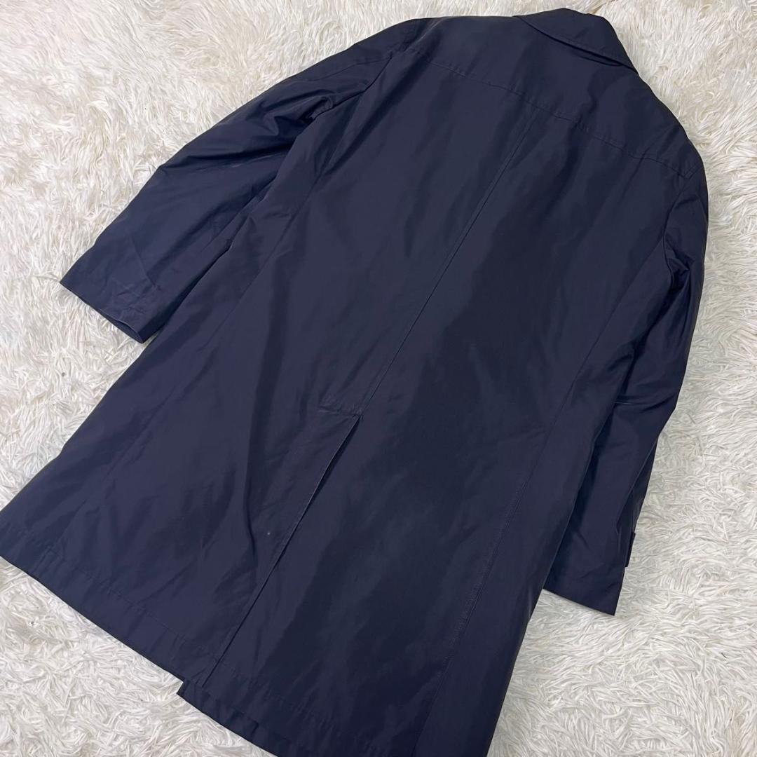 バーバリー ブラックレーベル ステンカラーコート　黒 ブラック