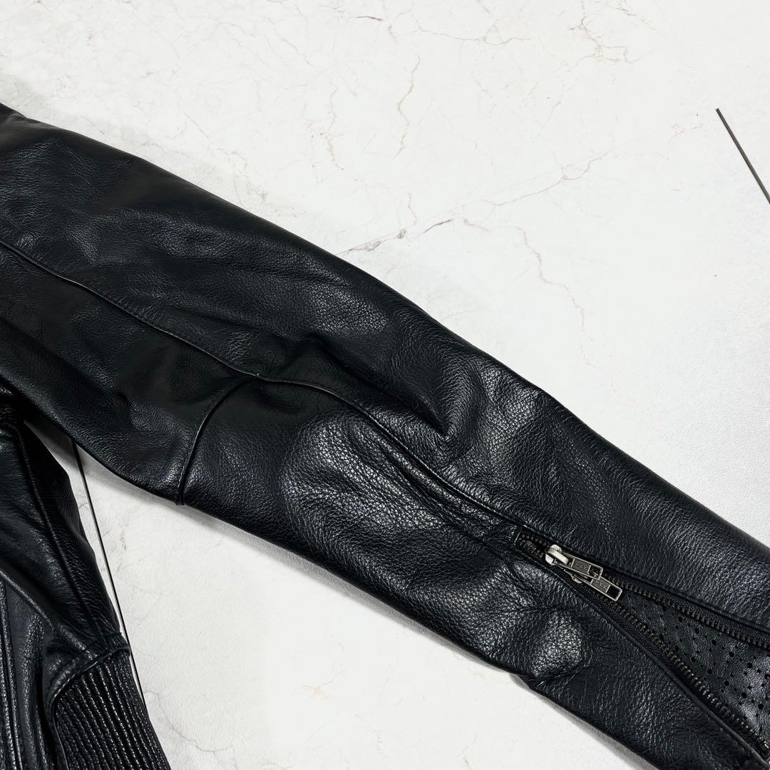 ✨美品 ハーレーダビットソン 希少モデル ライダースジャケット メッシュ 刺繍