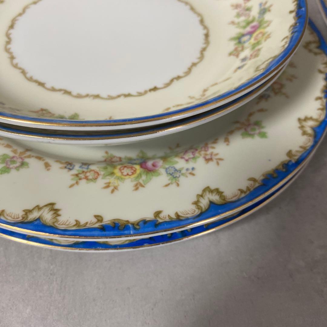 ノリタケ　オキュパイドジャパンと思われるディナーセット　1947年〜1952年頃