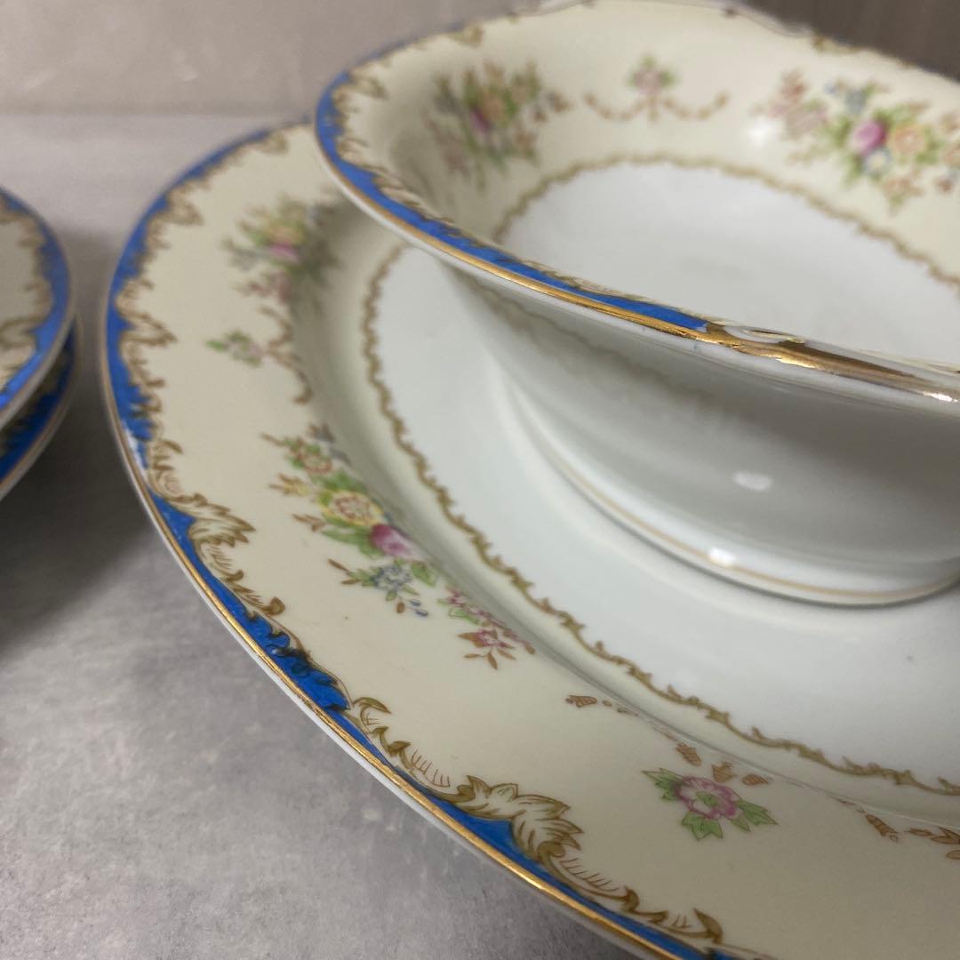 ノリタケ　オキュパイドジャパンと思われるディナーセット　1947年〜1952年頃