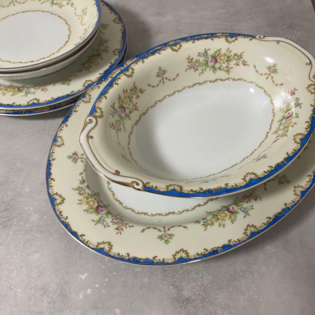 ノリタケ　オキュパイドジャパンと思われるディナーセット　1947年〜1952年頃