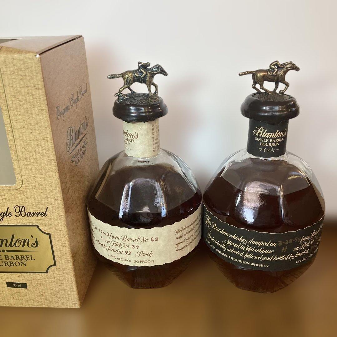 Blanton’s ブラントン バーボン 2003年，ブラック 1994年セット