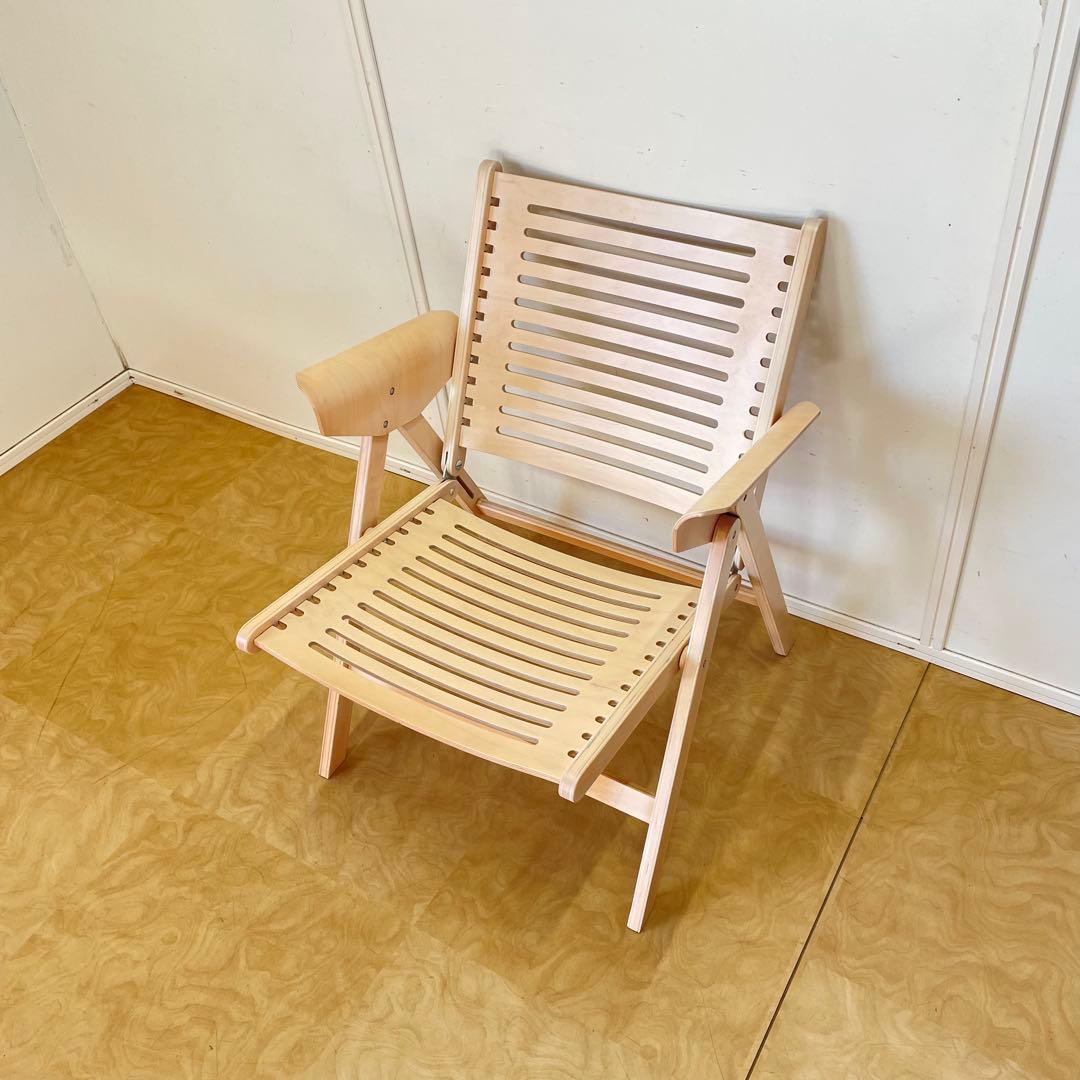 レックス REX フォールディングチェア 折りたたみ椅子 木製イス 北欧スタイル