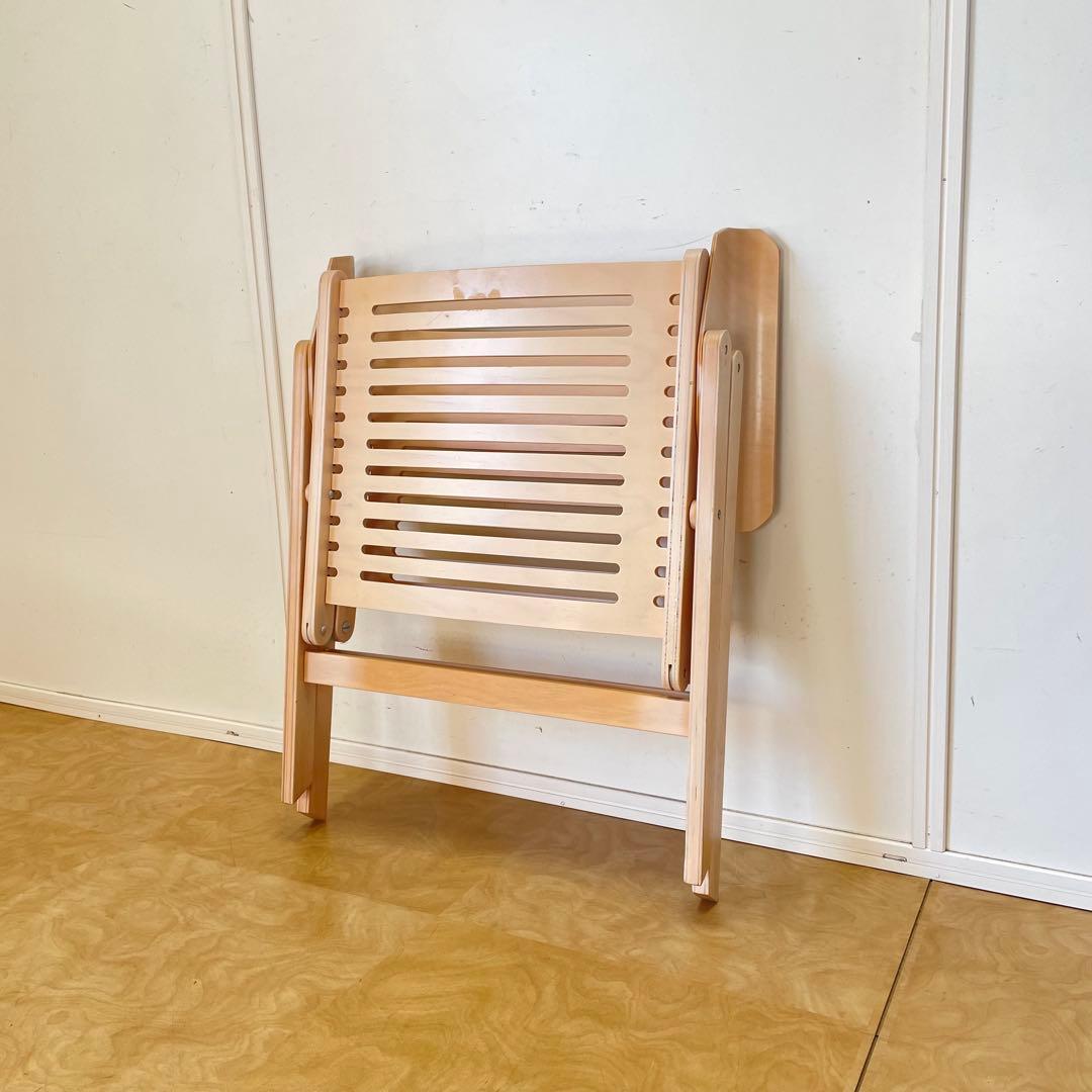 レックス REX フォールディングチェア 折りたたみ椅子 木製イス 北欧スタイル